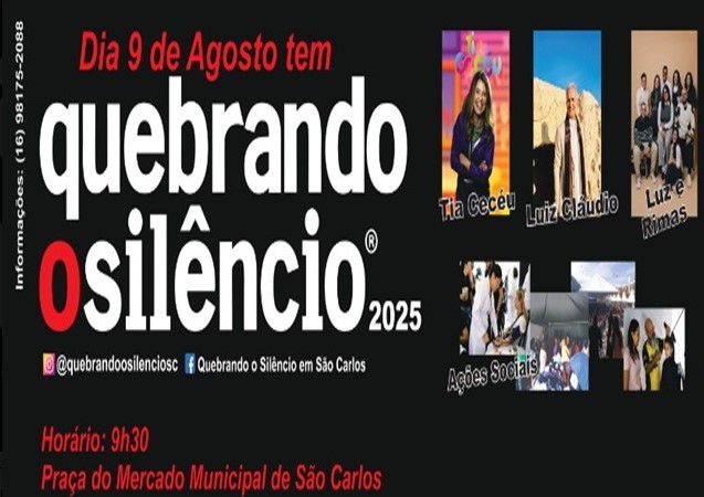 Igreja Adventista promove mais uma edição do projeto “Quebrando o Silêncio” em São Carlos